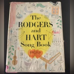 The Rodgers and Hart Song Book 1951 Simon & Schuster Vintage Sheet Music Piano